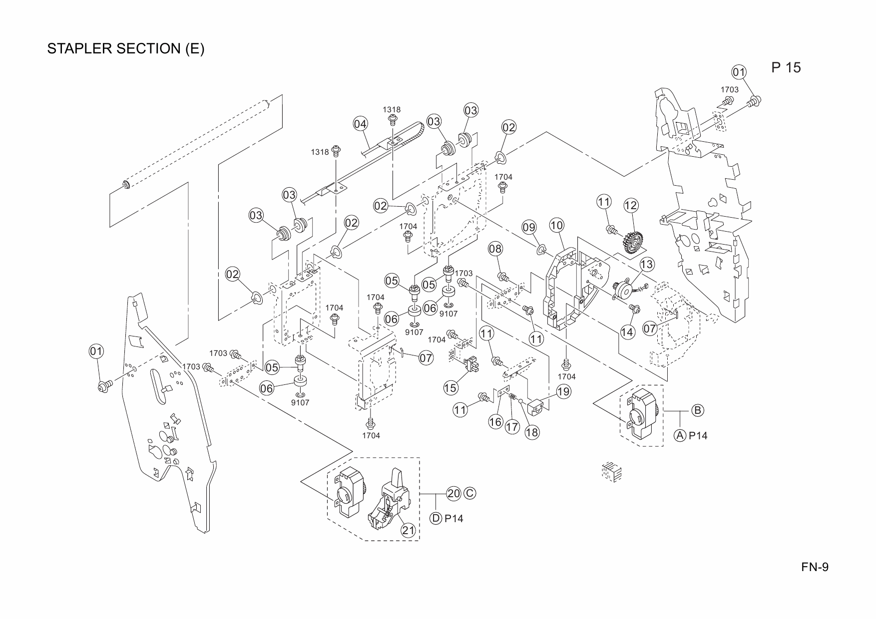 Konica-Minolta Options FN-9 4971 Parts Manual-2